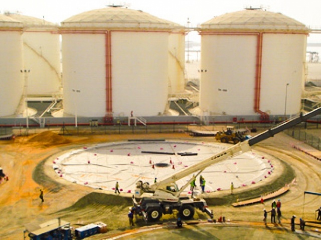 Bin Daajam Oil Storage Tank Farm Construction
